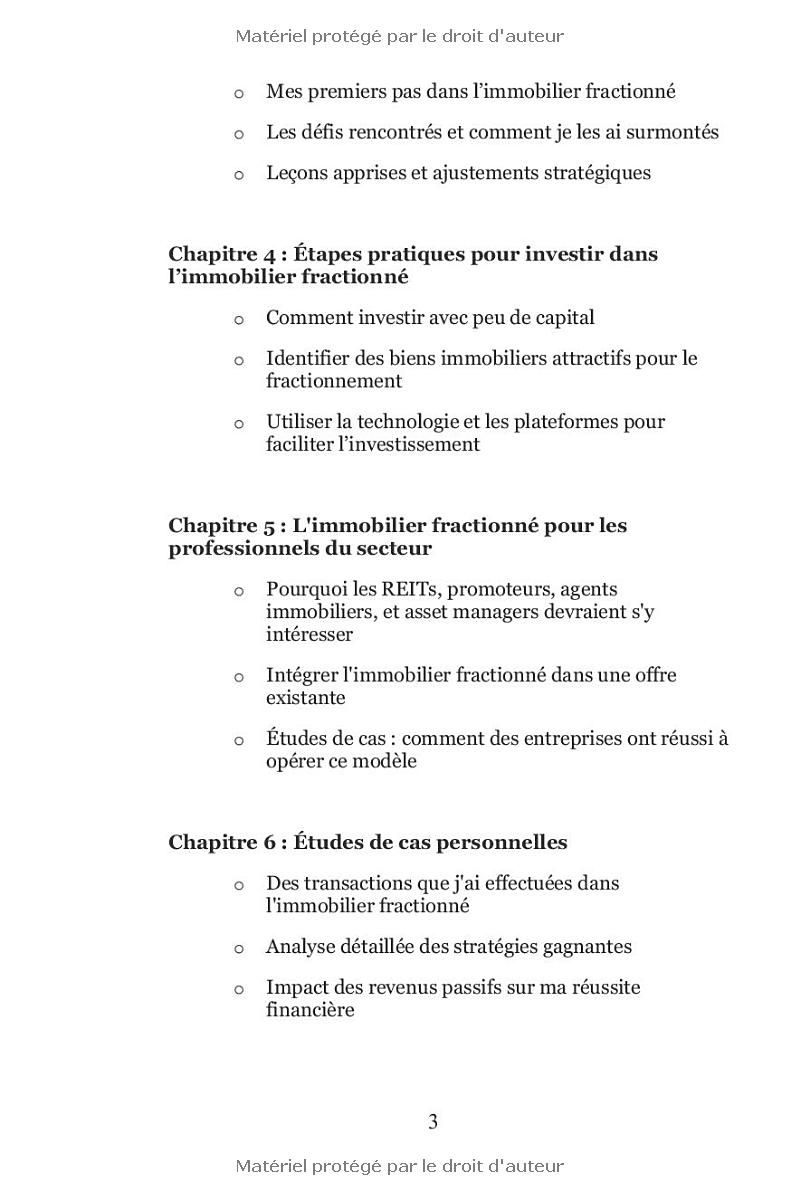 Passez au niveau supérieur grâce à limmobilier fractionné : Créez des revenus passifs pour atteindre la liberté financière