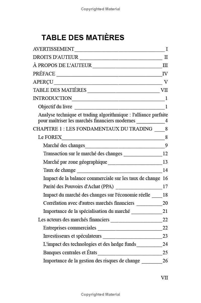 L’Art du Trading Technique et Algorithmique: Guide Complet du Trading Intelligent pour négocier sur Tous les Marchés avec Succès