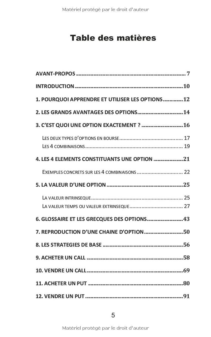 RÉUSSIR EN BOURSE MAÎTRISER LES OPTIONS: STRATÉGIES ESSENTIELLES ET APPROCHES PRATIQUES