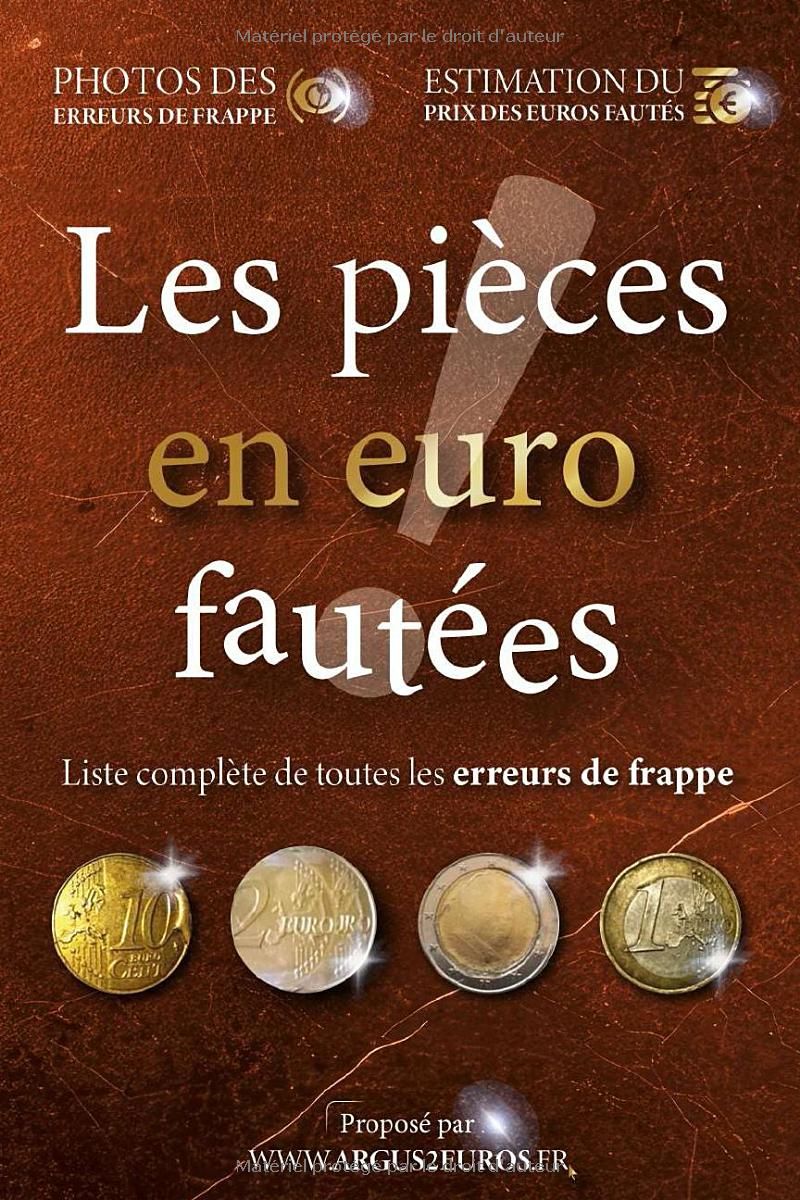 Les pièces en euro fautées