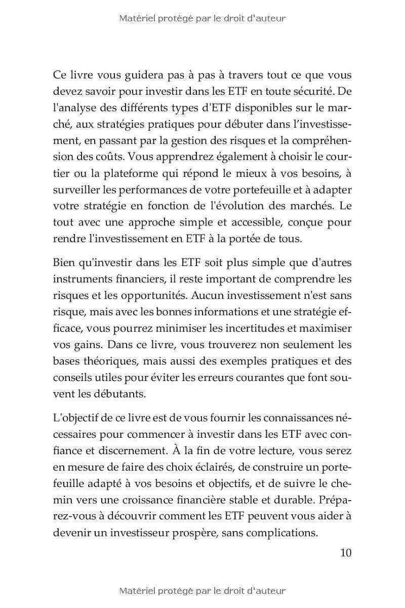 Investir en Bourse avec les ETF: Découvrez des Outils, Stratégies et Conseils Pratiques pour Construire un Portefeuille dETF Gagnant