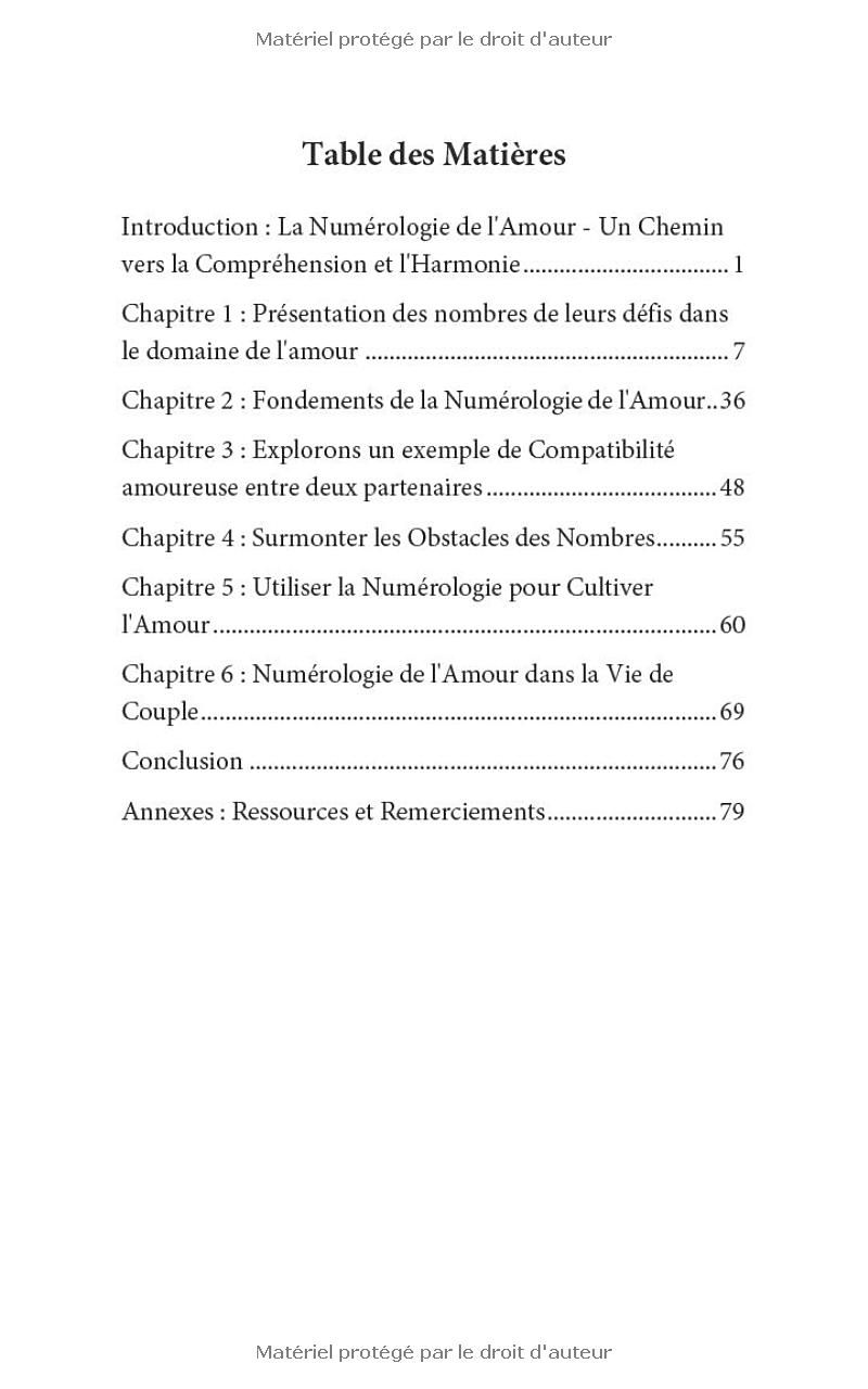 La Numerologie de lAmour: Décryptez les Secrets pour Trouver lÂme Sœur et le Véritable Bonheur à Deux