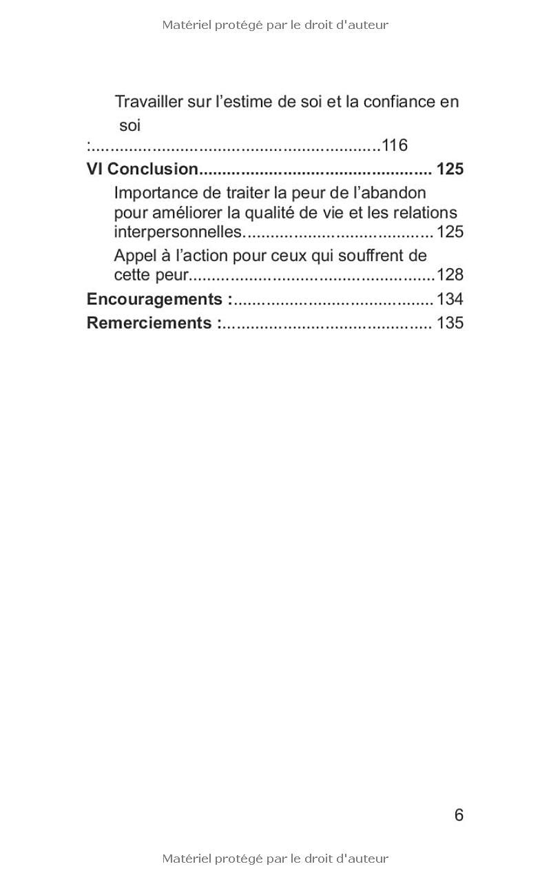 vers la guérison : livre developpement personnel: dompter la peur de labandon et reconstruire une vie satisfaisante