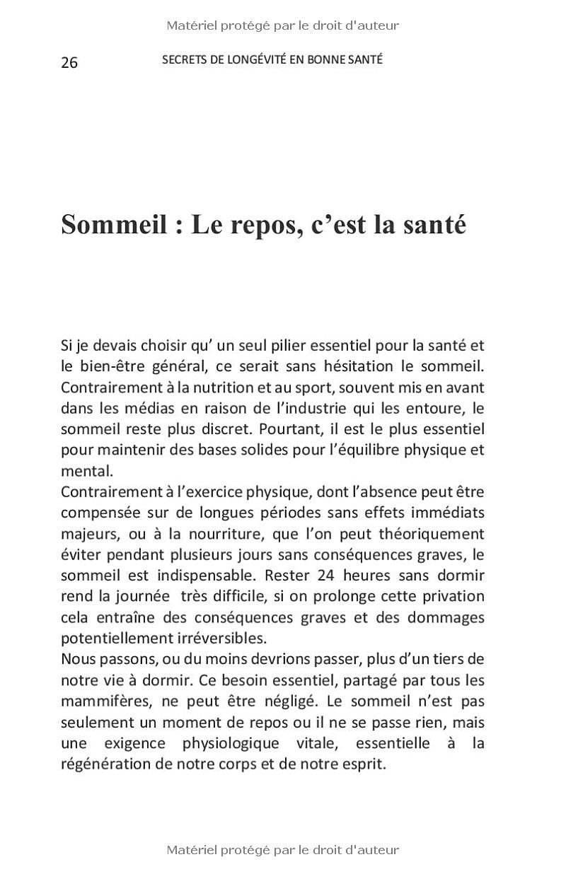 Secrets de longévité en bonne santé: Comment atteindre une santé exceptionnelle, surpassant 99% de la population