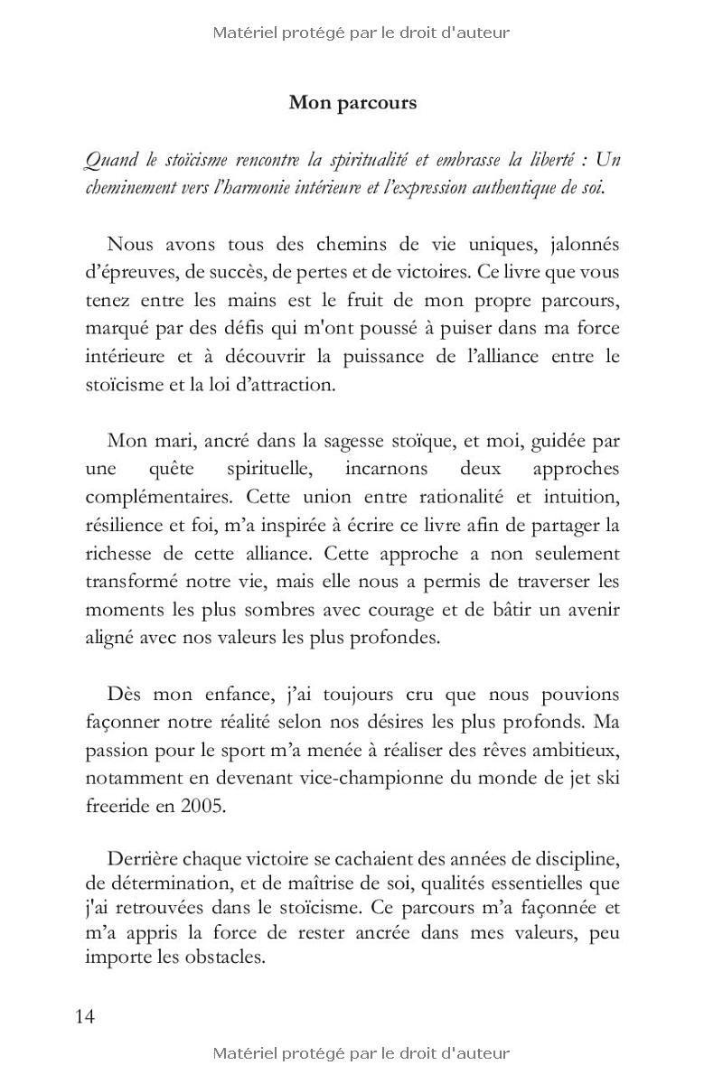 Le Pouvoir de lAttraction Stoïque: Stoïcisme et Loi dAttraction - Le Secret pour Maîtriser vos Pensées et Changer de Vie