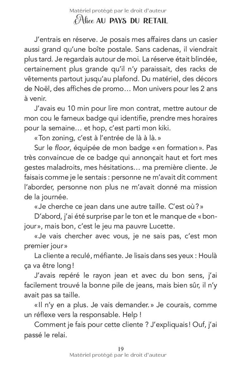 Alice au pays du retail: Découvrez les coulisses de vos magasins préférés