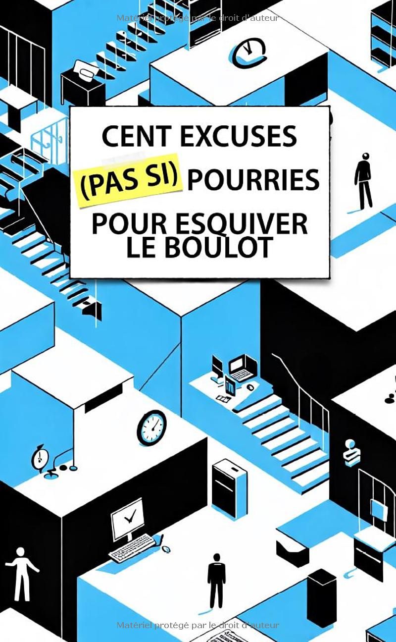 100 excuses (pas si) pourries pour esquiver le boulot: Le guide ultime pour éviter de travailler, sans culpabiliser